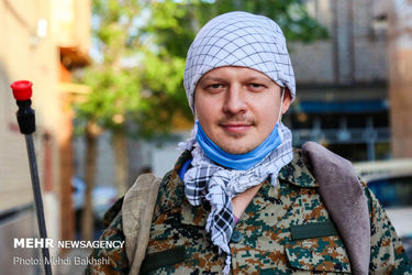 فعالیت جهادی «طلبه‌ای از روسیه»