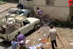 حمله با بیل به کارگر جوان و یک زن در شهرداری علی آباد کتول / ماجرا چه بود؟ +عکس
