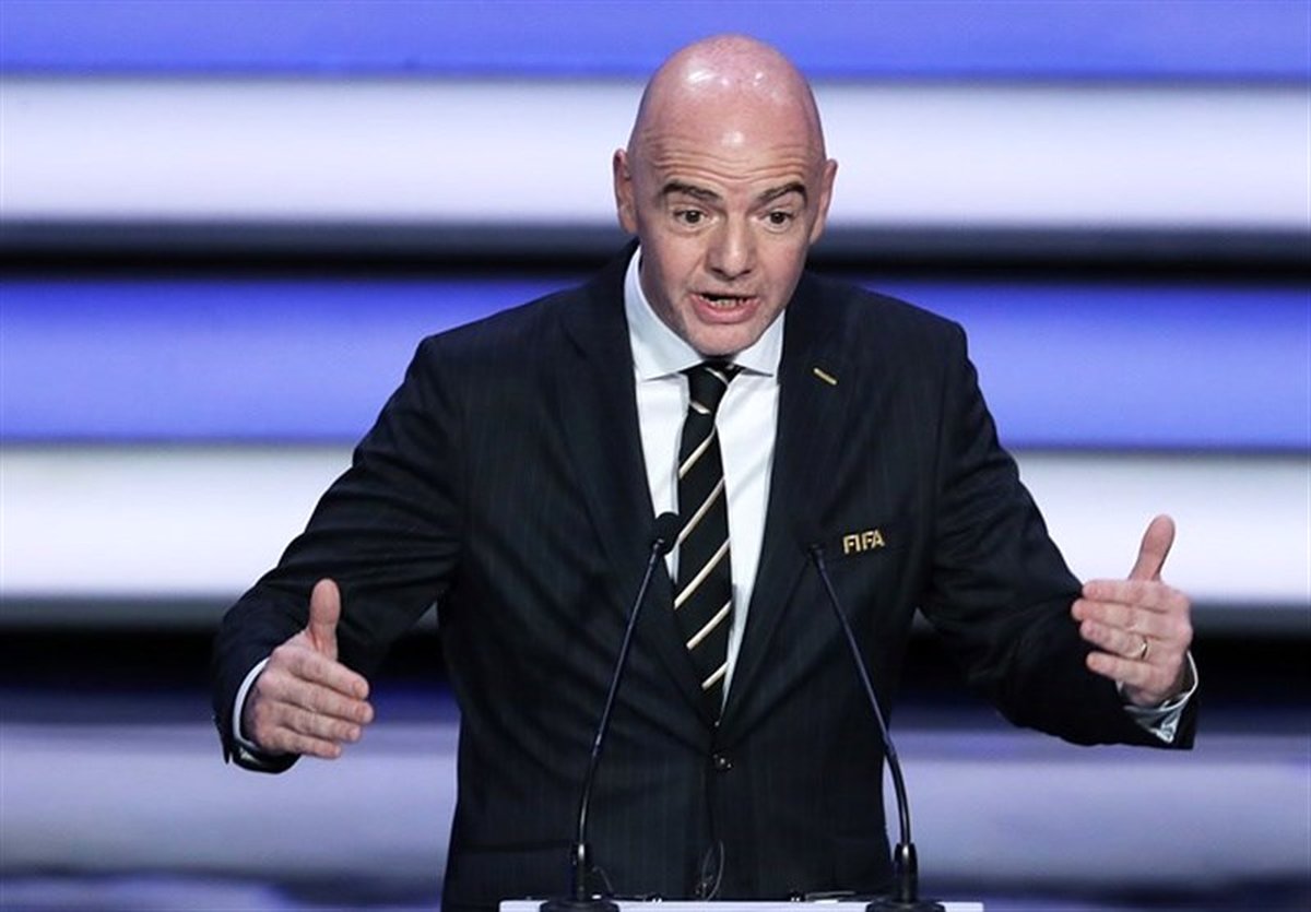 اینفانتینو میهمان ویژه بازی ایران و اسپانیا/ حریف ایران وارد کازان شد