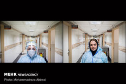 تصاویر فرشته هایی که در پشت ماسک و عینک پنهان می شوند