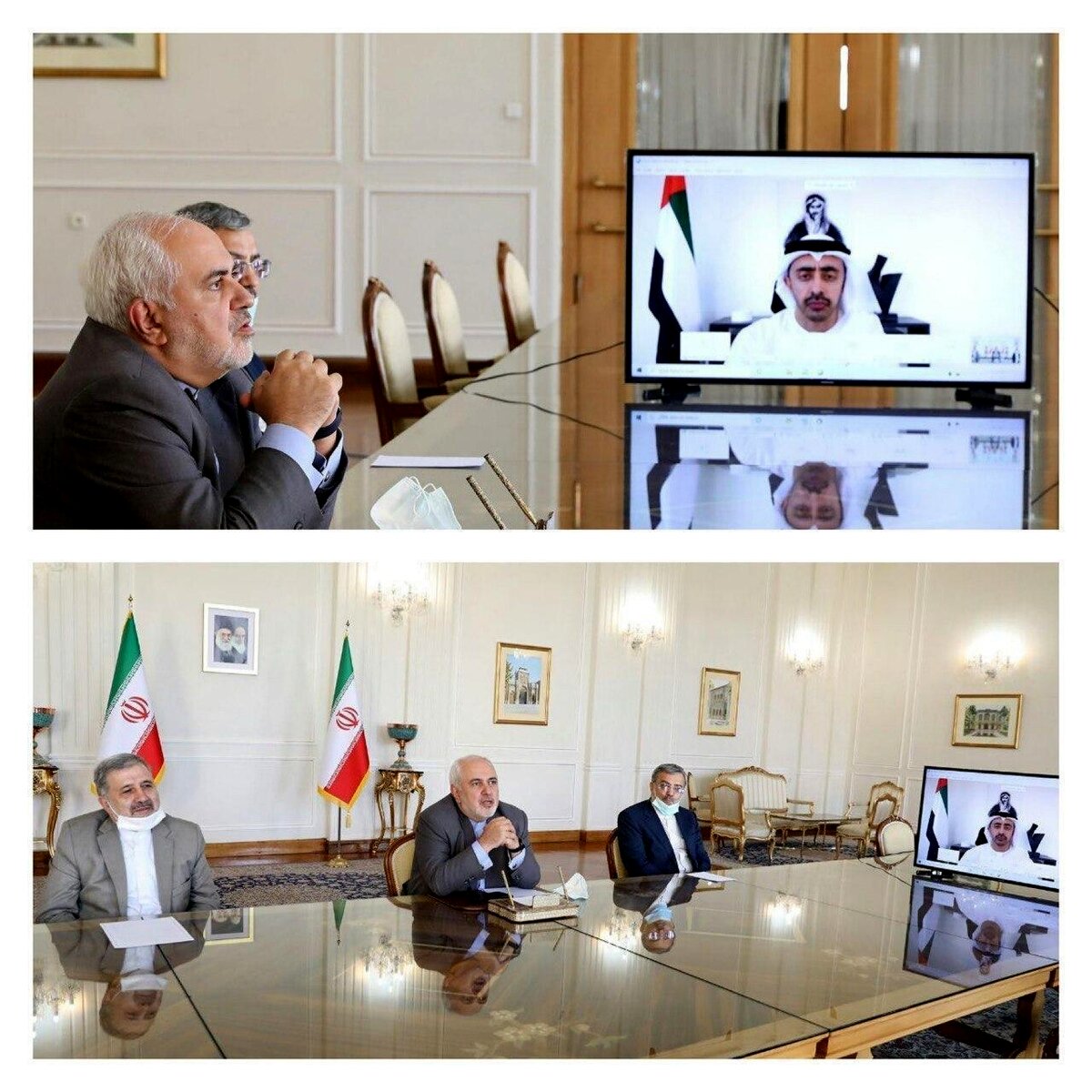 خبر ظریف در مورد توافق ایران با امارات