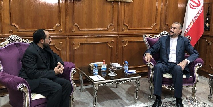 دیدار مذاکره‌کننده ارشد دولت یمن با امیرعبداللهیان در مسقط