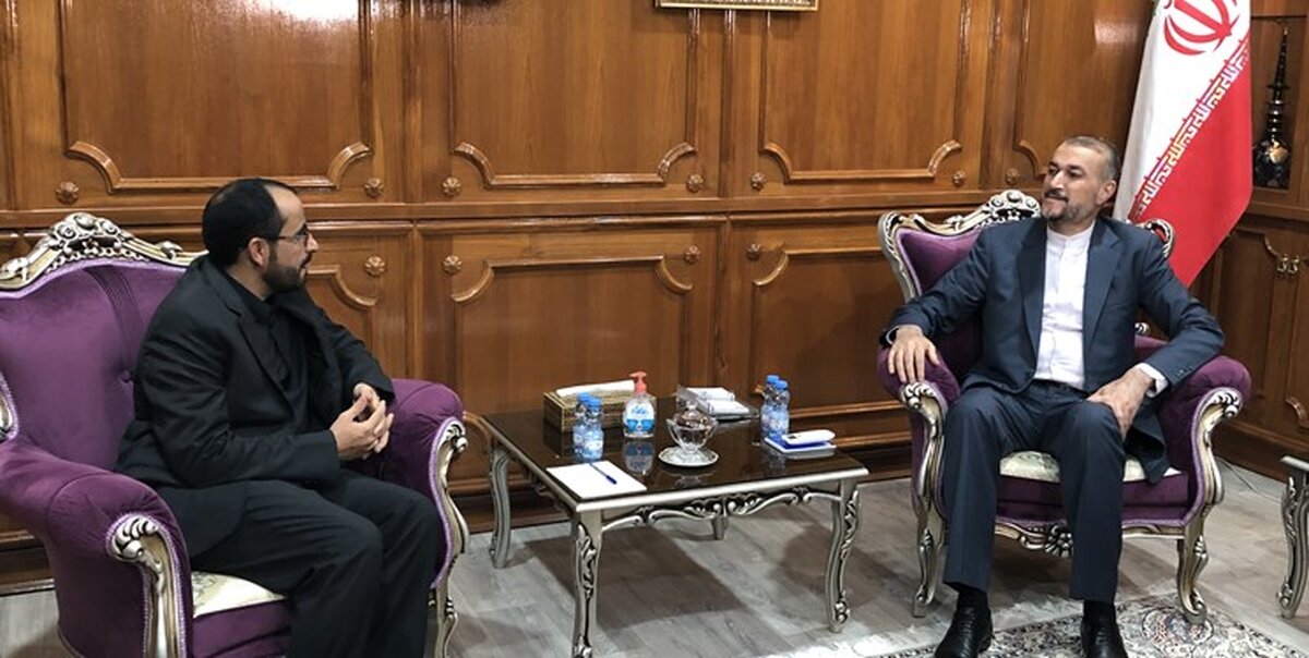 دیدار مذاکره‌کننده ارشد دولت یمن با امیرعبداللهیان در مسقط