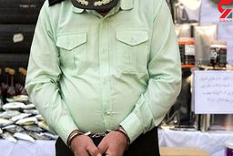 عامل بدنامی پلیس کرج لو رفت / او با لباس پلیس به سر قرار می رفت