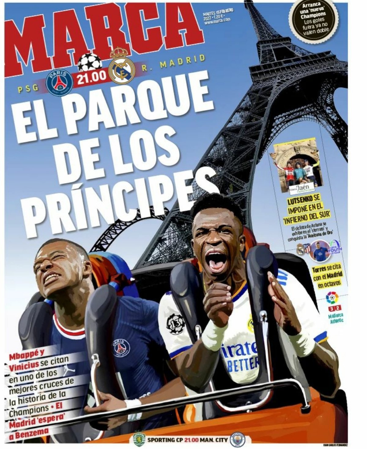 استقبال مشابه نشریات مادریدی از بازی بزرگ (عکس)