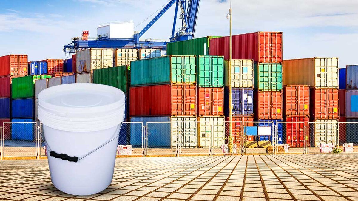 برای صادرات مواد مایع چه نوع ظرفی استاندارد است؟