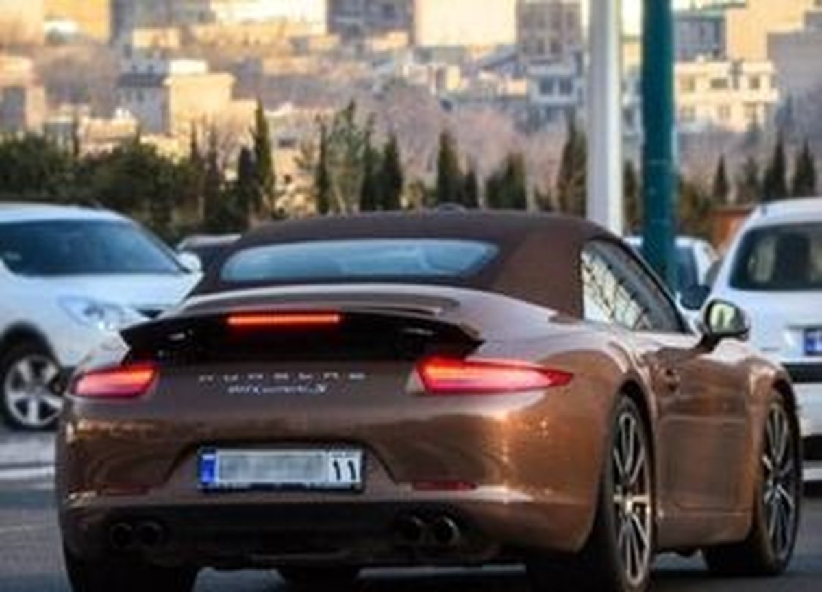 ربودن مرد پورشه سوار در خیابان فرشته تهران