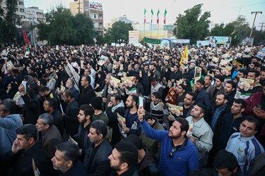 تشییع پیکر «حاج قاسم و ابومهدی» در اهواز