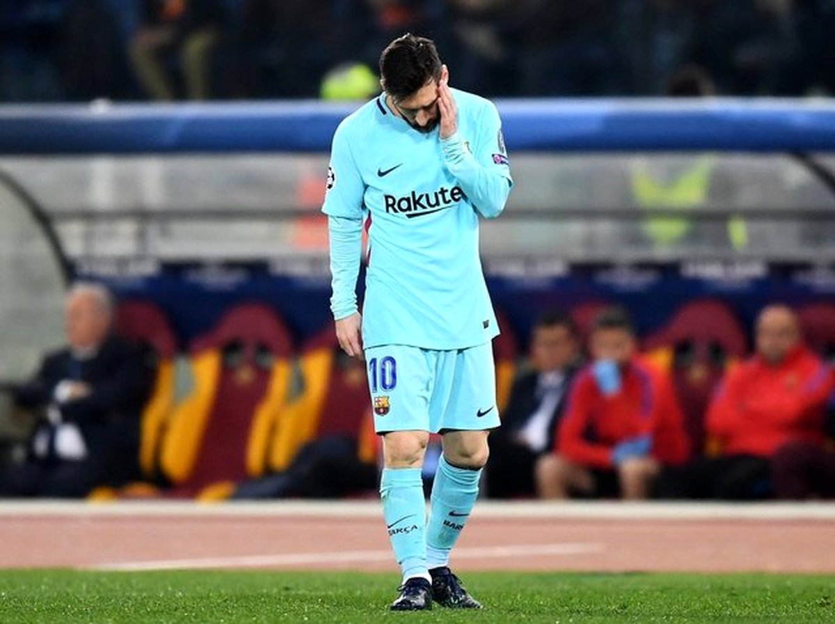 مسی در مراحل یک چهارم نهایی تمام می شود