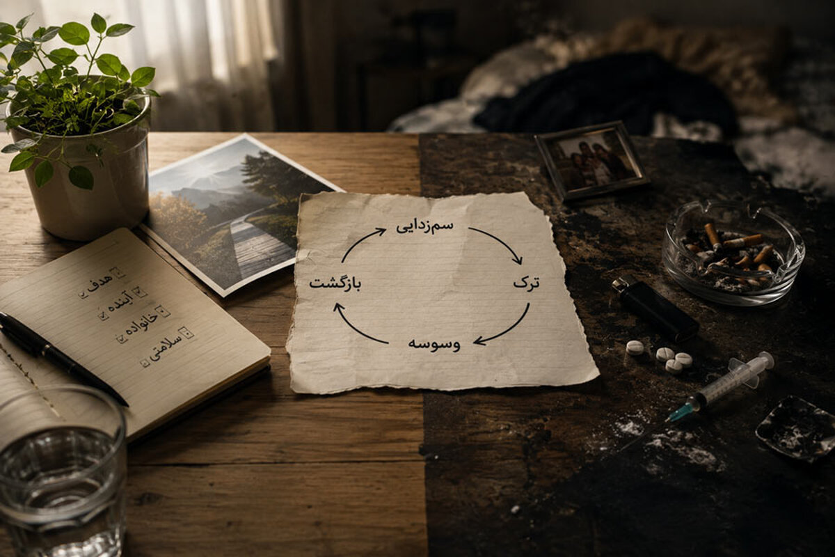 آیا سم‌زدایی پایان درمان اعتیاد است؟ حقیقت پشت پرده بازگشت به مصرف