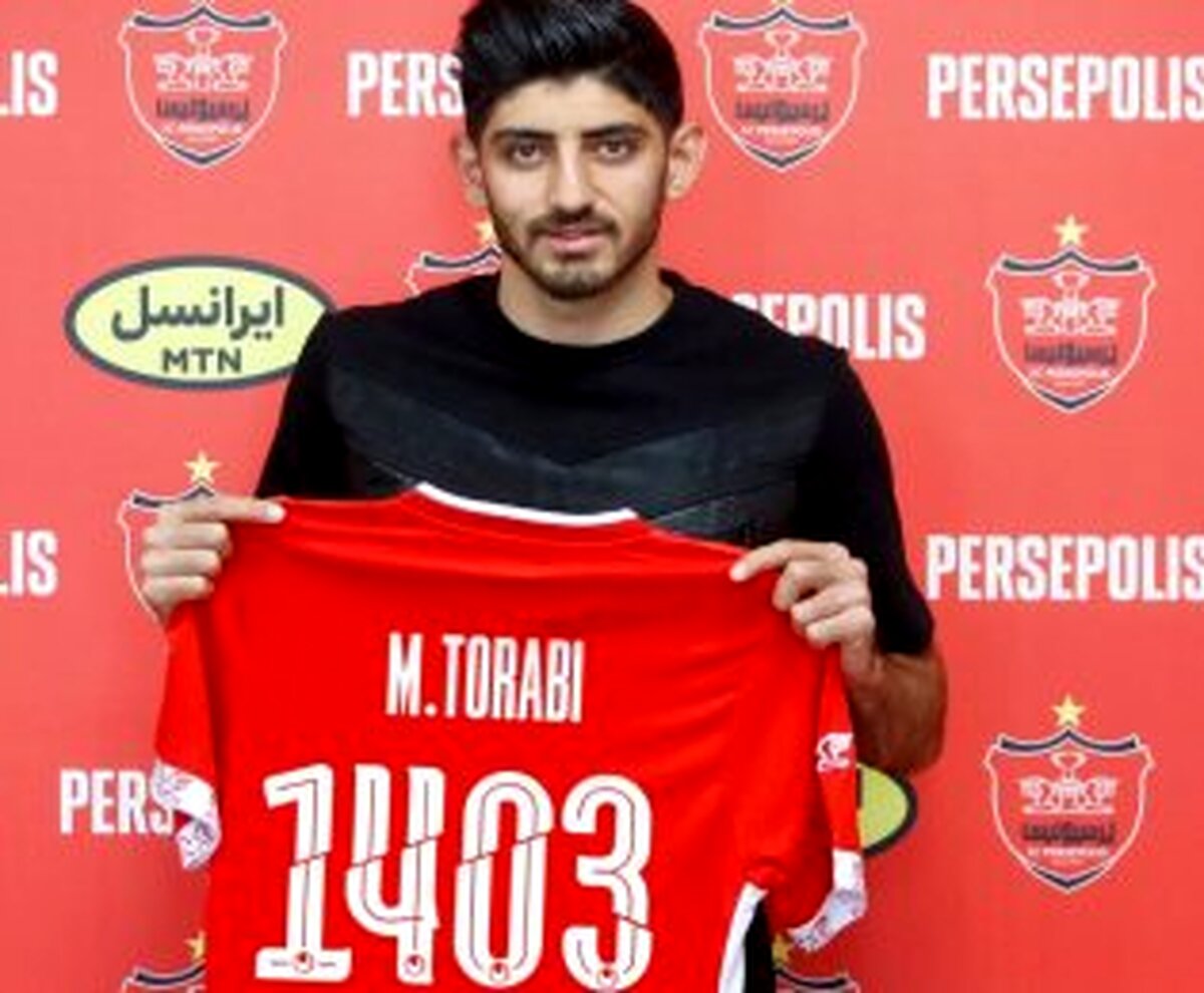 فوری؛ ترابی ۲ سال دیگر با لباس پرسپولیس(عکس)