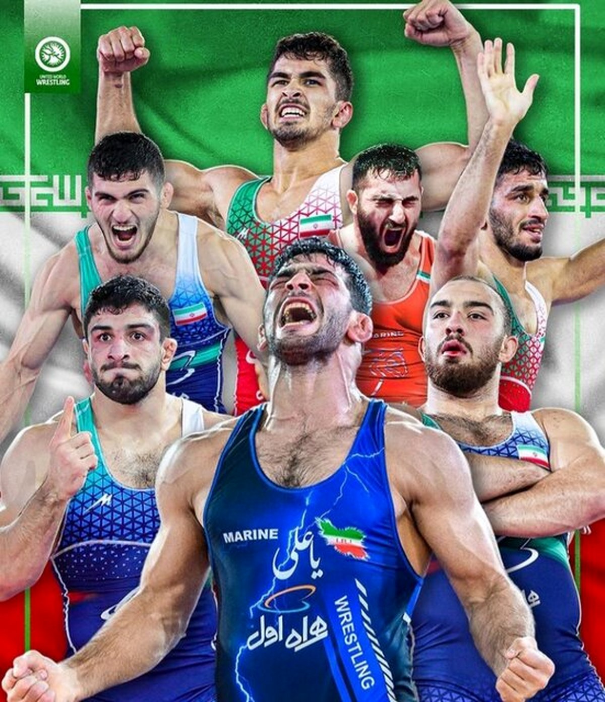واکنش جالب اتحادیه جهانی کشتی به مدالهای ایران