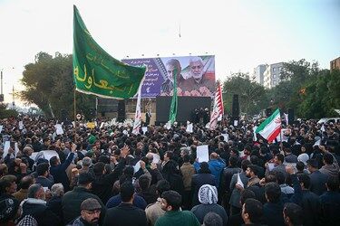 تشییع پیکر «حاج قاسم و ابومهدی» در اهواز