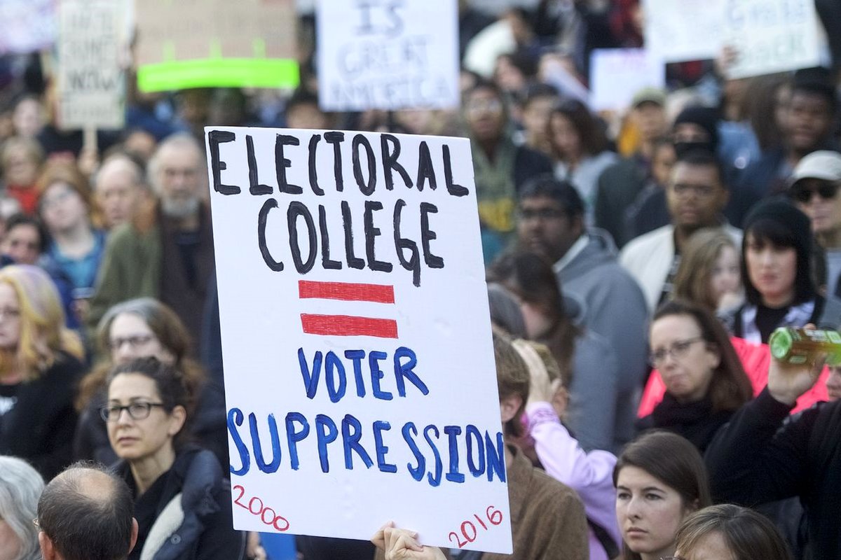 مردم آمریکا خواهان حذف آرای الکترال از انتخابات 2020