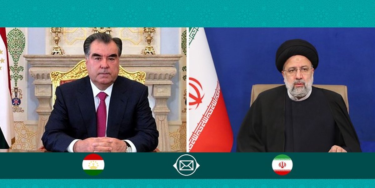 رئیسجمهور تاجیکستان، عید فطر را به رئیسی و مردم ایران تبریک گفت