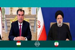 رئیس‌جمهور تاجیکستان، عید فطر را به رئیسی و مردم ایران تبریک گفت
