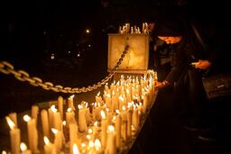 گزارش تصویری شام غریبان سردار سلیمانی در تهران