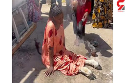 فیلم واقعی / این زن تبدیل به گاو شد / هم دم جنبان دارد هم 
 سم گاو ! / همه وحشت کردند