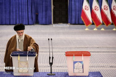 رای رهبر معظم انقلاب در انتخابات