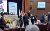 فیلم لحظه کتک‌ کاری شدید در مجمع بانک دی