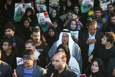 تشییع پیکر «حاج قاسم و ابومهدی» در اهواز
