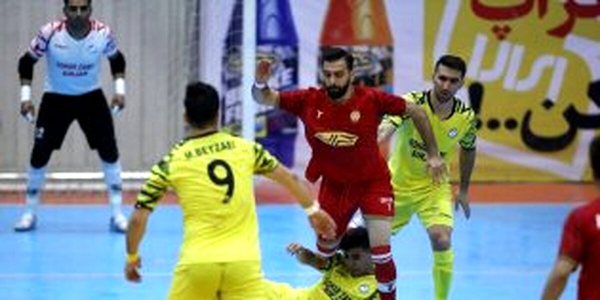 لیگ برتر فوتسال| جنگ مدعیان قهرمانی در قزوین