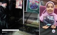 دلجویی رهبر انقلاب از دختر خردسال شهید مدافع امنیت