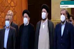 حضور هیات دولت در حرم امام راحل