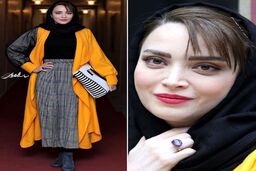 ساحل گردی بهنوش طباطبایی با عینک لاکچری | خانم با این لباسای گرون قیمتش همه رو خیره کرد