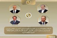 تماس 4 جانبه وزیرخارجه مصر و عراقچی و ویتکاف و گروسی