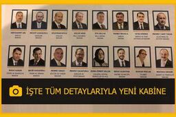 اردوغان، کابینه جدید ترکیه را اعلام کرد