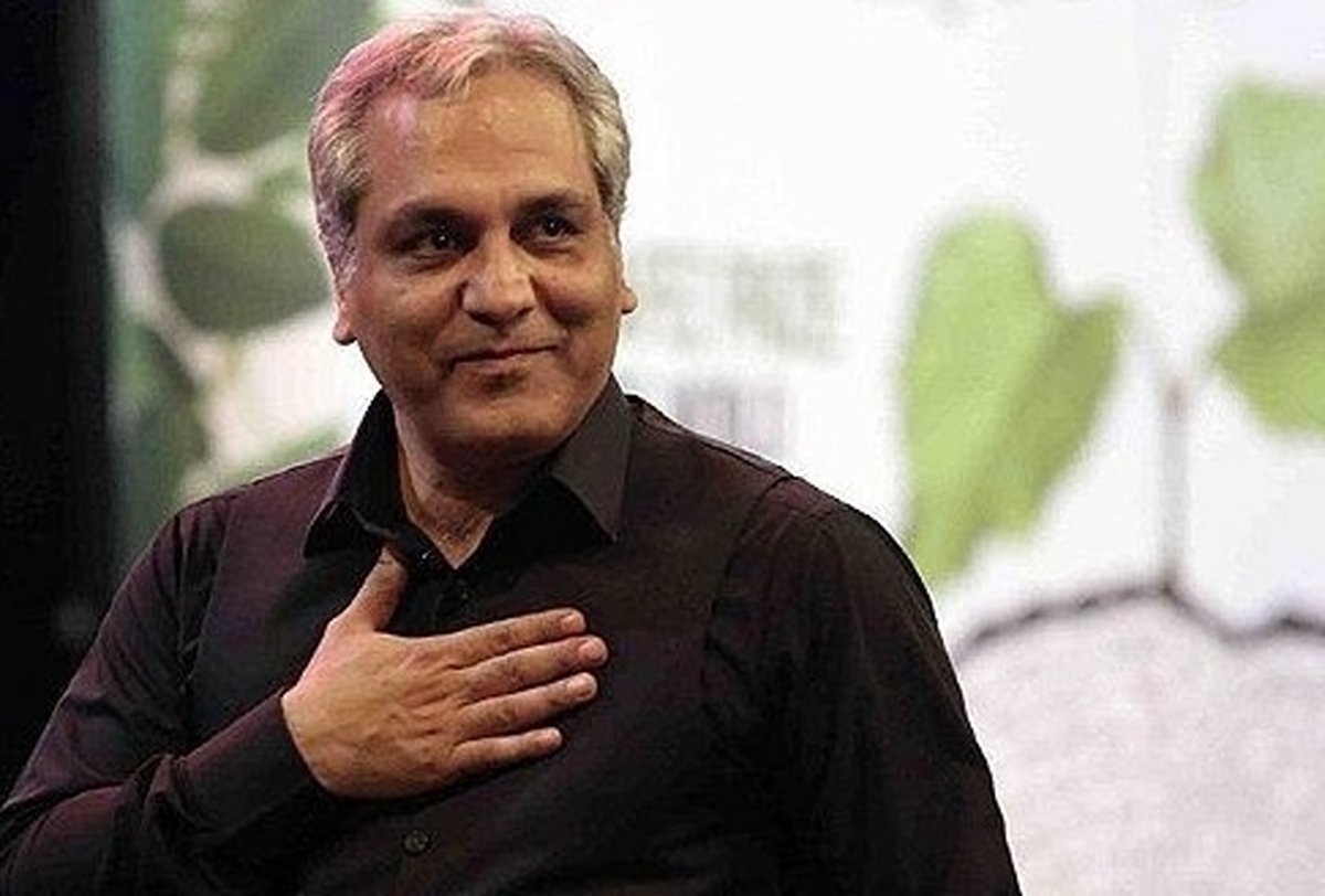 عکس مهران مدیری در سینما با عینک آفتابی بسیار سیاه
