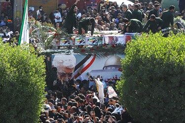 تشییع پیکر «حاج قاسم و ابومهدی» در اهواز