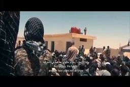 فیلم منتشر نشده از حضور سردار سلیمانی در جمع رزمندگان فاطمیون