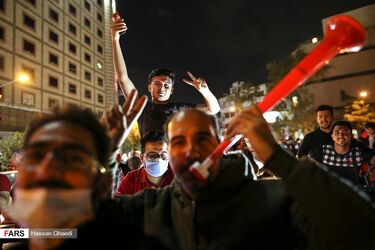 جشن و پایکوبی هواداران پرسپولیس