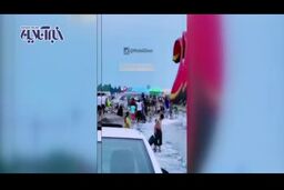 فیلم/ سقوط وحشتناک در متل‌قو با 11 مصدوم