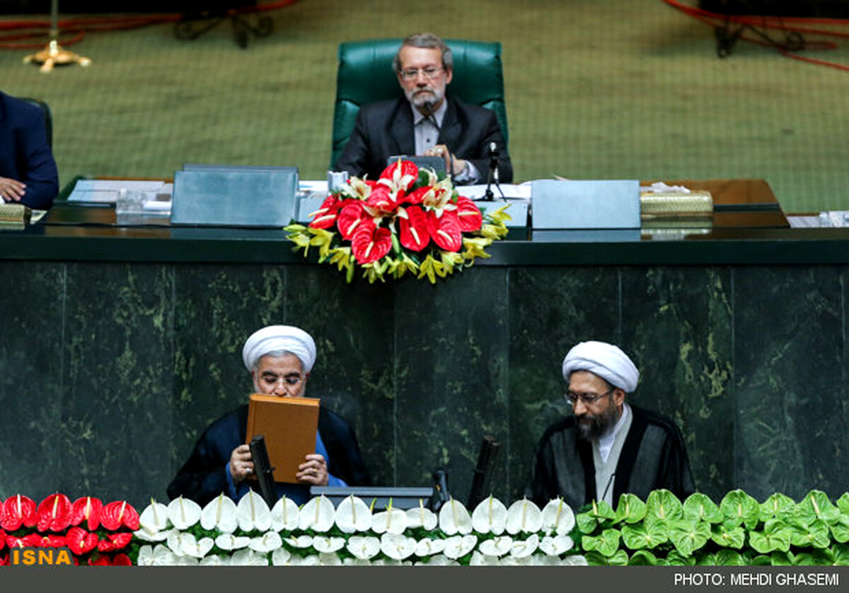 حسن روحانی سوگند یاد کرد که امینی پارسا باشد
