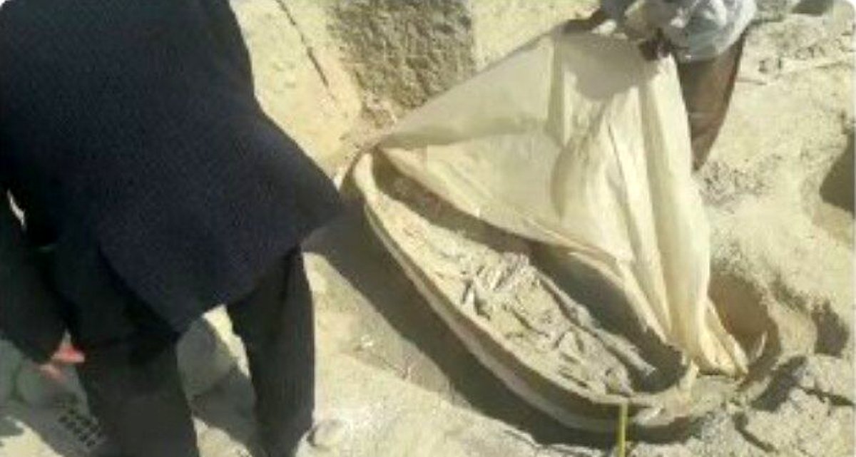ببینید نابودی تابوت‌های باستانی و اجساد سالم جوبجی بر اثر تعلل مسئولان
