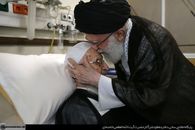 گزارش تصویری/ عیادت مقام معظم رهبری از حضرت آیت الله مکارم شیرازی