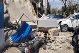 فروریختن یک آپارتمان مسکونی در مشهد به دلیل گودبرداری غیراصولی