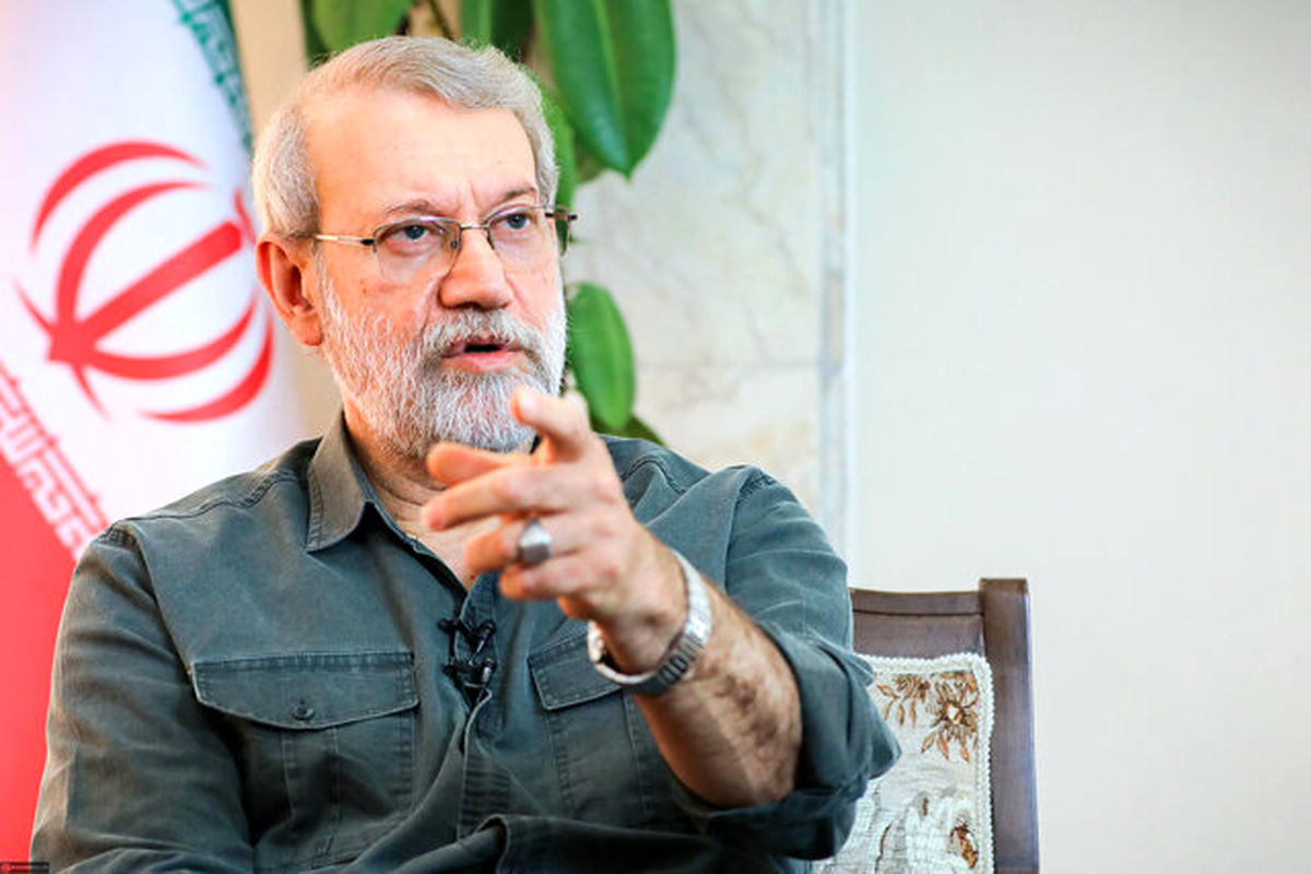 لاریجانی : پیام جدیدی به آمریکا نداده‌ایم