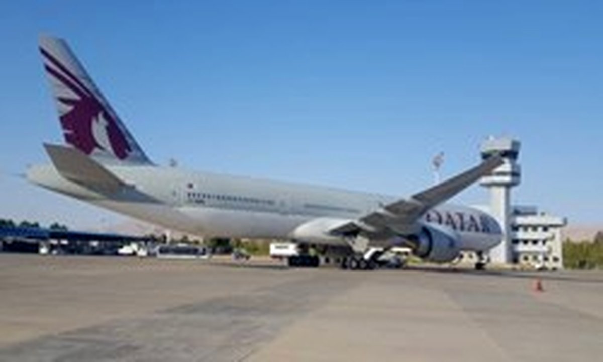 رسانه چینی مدعی شد: هواپیمای قطری آماده انتقال زندانیان آمریکایی از تهران