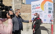 آیین کلنگ زنی پروژه اسکان اضطراری در شهریار