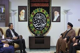 دستیار وزیر خارجه با سید حسن نصرالله دیدار کرد