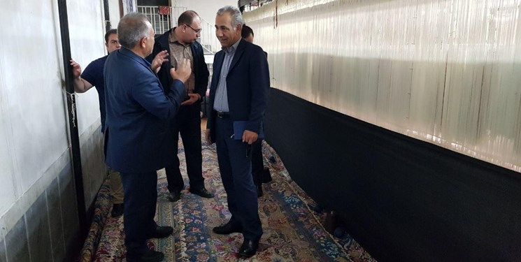  بزرگترین فرش دستباف تاریخ ایران بافته و رونمایی شد