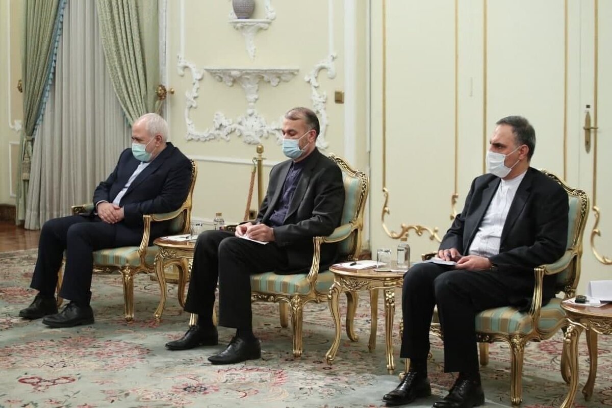 حضور امیرعبداللهیان در دیدار وزیر خارجه بوسنی با رئیس جمهور