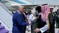 بی احترامی ترامپ به عربستان در بدو ورود + فیلم