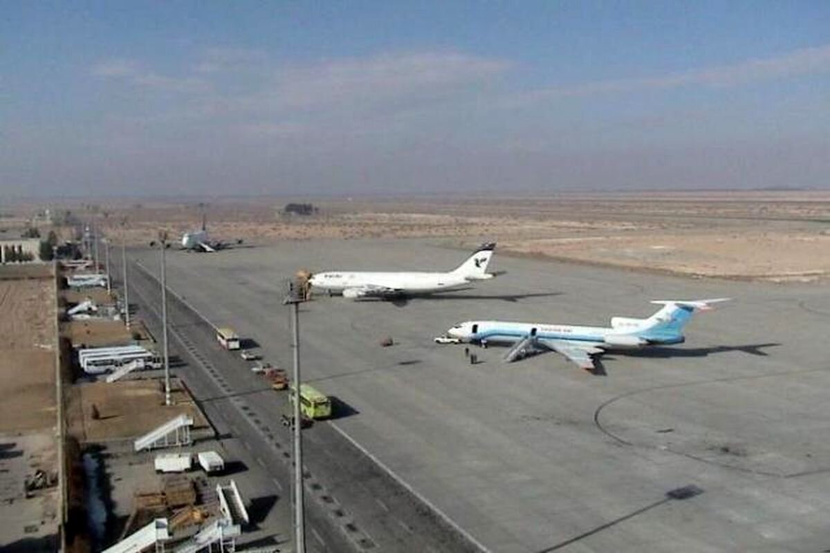 جدیدترین وضعیت فرودگاه اصفهان بعد از جنگ 12 روزه