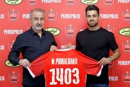 رونمایی رسمی از  پور علی گنجی در پرسپولیس! (عکس)