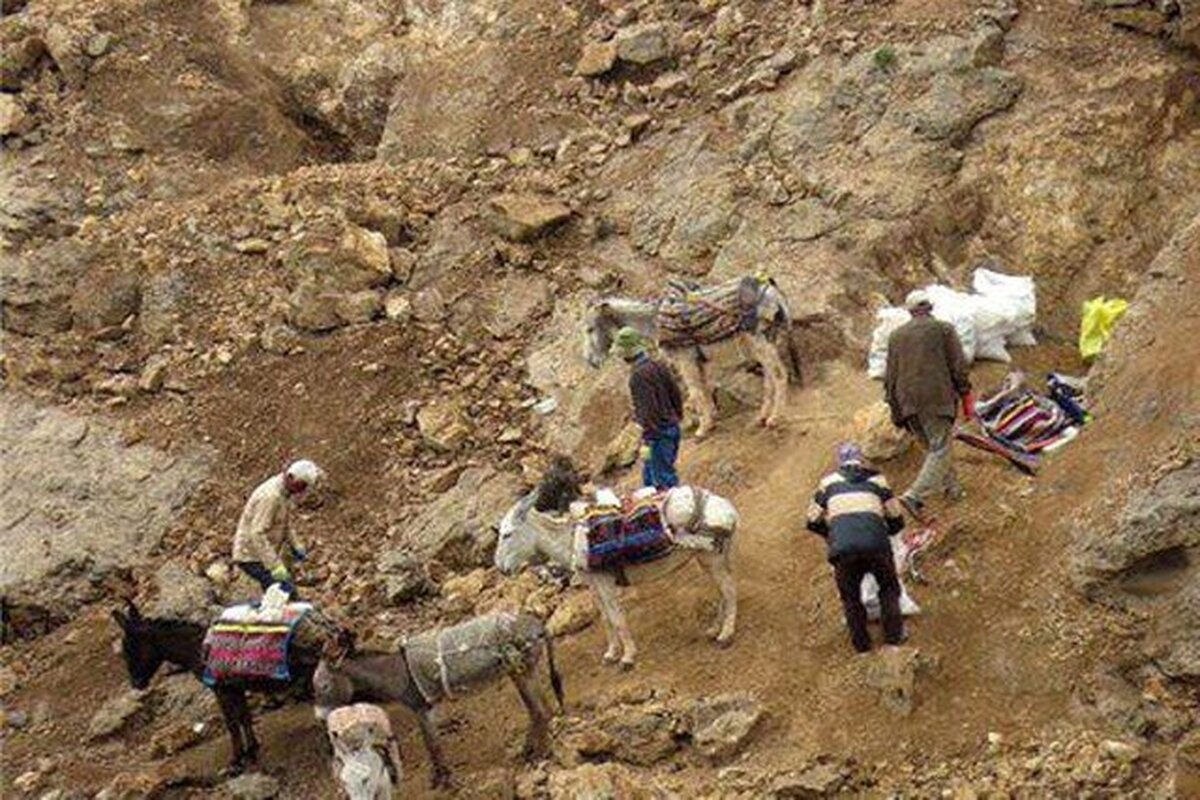 ریزش معدن آلبلاغ و فوت یکی از برداشت کنندگان غیرمجاز